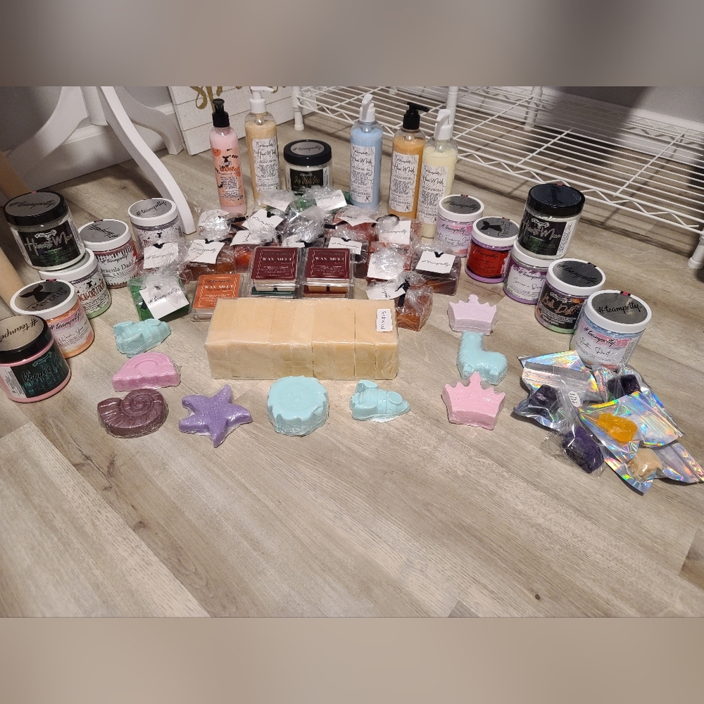 NEW #teampetty Bundle - Soaps, Bath Dust, Wax Melts, etc.